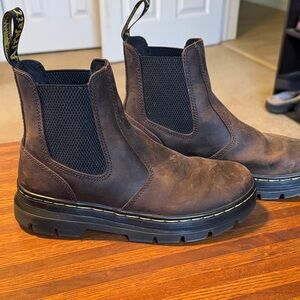 Dr. Martens Dark Brown Leather Boots